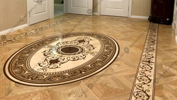 ХУДОЖЕСТВЕННЫЙ ПАРКЕТ В ЧАСТНОМ ИНТЕРЬЕРЕ